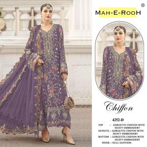 Elegante Conjunto de Traje Pakistaní con Bordado de Lentejuelas y Dupatta a Juego para Uso Festivo, Compre Directamente del Proveedor - Product Image 2