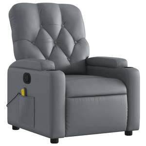 Sillón Reclinable de Masaje Gris - Product Image 3
