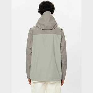 Wholesale Two Tone Color Block Windproof <b>Track</b> <b>Jacket</b> Low MOQ Training Windbreaker Pullover Supplier Custom Print Anorak <b>Jackets</b> - Product Image 2