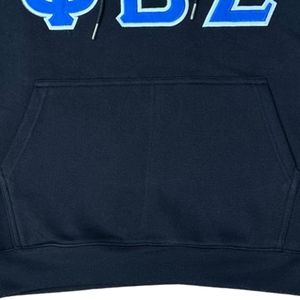 Sudadera con Capucha Negra Premium Phi Beta Sigma para Hombre, Ajuste Cómodo, Tela Premium, Ropa de Fraternidad Griega, Uso Diario Informal - Product Image 5
