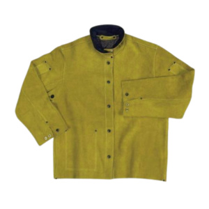 Vêtements de sécurité élégants de haute qualité, vente chaude, veste de soudeur en coton, cuir de vachette pleine fleur, prix économique - Product Image 5