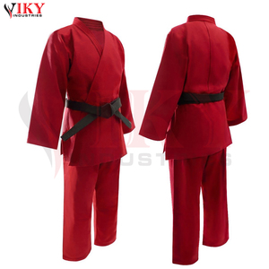 Mahroon – Tenue d'arts martiaux respirante 100 % coton avec découpe automatisée, Kimono d'arts martiaux noir et blanc, Combinaison de judo ODM - Product Image 4