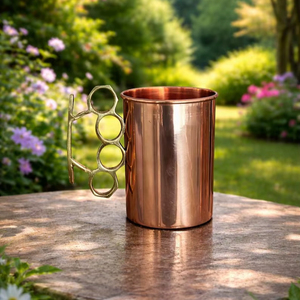 Hand Crafted Pure <b>Copper</b> Moscow Mule Mugs, Brass Handle, Personalized Cocktail <b>Cups</b>, Bulk Drinkware - Product Image 1
