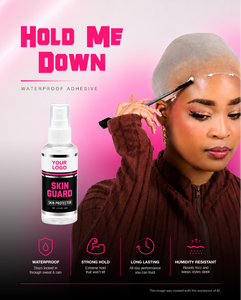 กาวติดวิกผม Hold Me Down Watermelon Skin Protector Lace Wig Adhesive สูตรดั้งเดิม กาวหนา ติดทนนาน กันน้ำ กันเหงื่อ รับผลิตแบรนด์ส่วนตัว พร้อมโลโก้ - Product Image 5
