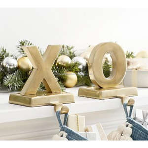 Juego de 2 soportes para medias de supertendencia de madera y aluminio, soporte o gancho para medias navideñas de estilo más nuevo, no aplicable para pared - Product Image 4