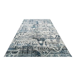 Ellington Décoration intérieure moderne Tapis en laine viscose noué à la main Design de paysage unique Tapis et ensemble luxueux pour décoration intérieure unique - Product Image 2