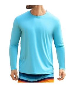 Chemise de protection anti-UV à manches longues pour homme UPF 50+ Protection UV Respirante Séchage rapide Légère Compression Natation Surf - Product Image 2