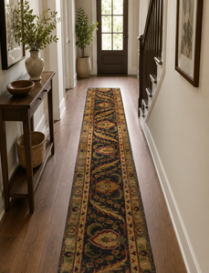 Hand Knotted <b>Wool</b> Rug Luxurious Vintage Style Handmade Carpet Artisan <b>Crafted</b> Home Decor Area Rug - Product Image 2
