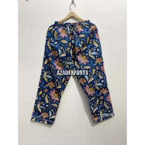 Conjunto de Pijama de Algodón Orgánico 100% con Estampado Floral para Mujer, Manga Larga, Cuello Camisero, Largo Completo, Clásico, de Lujo, de Secado Rápido - Product Image 2