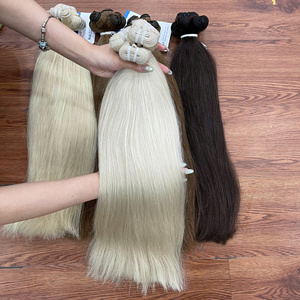 Meilleures ventes : Lots de cheveux humains vietnamiens ondulés bruts couleur piano, Super Double Drawn, double trame, vente en gros, prêt à expédier - Product Image 5