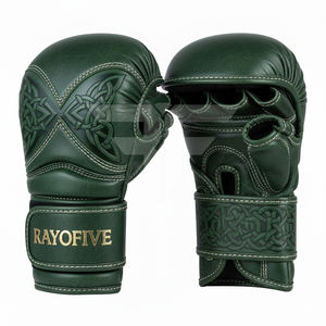 Guantes de Boxeo Profesionales de Piel Sintética PU con Logotipo Personalizado, Guantes de Competición Personalizados - Product Image 4