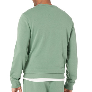 Windproof Crew Neck Sweatshirts Tops Breathable Windproof Loose Fitted Crew Neck <b>Jumper</b> Fleece Sweat Shirt In Low MOQ - Product Image 5