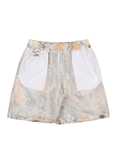 Ensemble assorti hawaïen pour homme avec chemise boutonnée et short imprimé personnalisé – Idéal pour l'été - Product Image 4