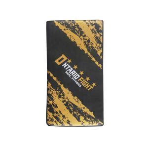 Almohadillas de enfoque de punzón dorado de PU de alta calidad, artes marciales curvas, Escudo de ataque, brazo, Muay Thai Kick Boxing, paletas tailandesas para entrenamiento - Product Image 3