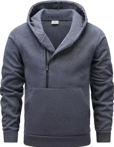 Low Price Stylish Printed Knitted 100% Cotton Eco-Friendly Custom Brand Men's Fashionable Hooded Fleece 300g Slim Fit - Product Image 1