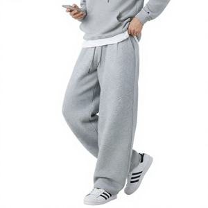 Pantalones Rectos de Hombre para Otoño, de Corte Holgado, Versátiles, Casuales, Deportivos, a la Moda, de Marca, Diseño Personalizado, Servicio OEM - Product Image 6