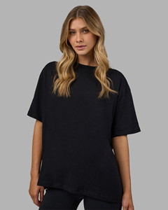 T-shirt grande taille pour femme, coupe ajustée, en Spandex/Coton, manches courtes, décontracté, respirant, couleurs et logo personnalisables, vente en gros - Product Image 3
