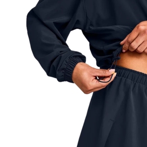 <b>Women</b> Bonded Performance <b>Jacket</b> Outdoor Fitness Sportswear <b>Lightweight</b> Wind Resistant <b>Jacket</b> Custom Apparel Supplier - Product Image 5