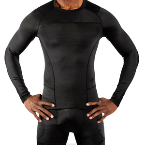 Rashguard pour homme à prix ajustable, anti-rides, qualité supérieure, respirant, confortable, en promotion, entièrement personnalisable - Product Image 1
