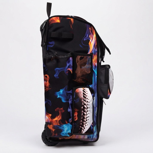 Sac de baseball de sport d'extérieur personnalisé de haute qualité avec crochet de fixation pour les équipes de jeunes et d'adultes, sacs de baseball pour hommes - Product Image 4