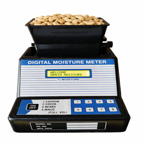 Medidor de humedad de granos digital |   Práctico Dispositivo con Pantalla LCD, Alimentado por Batería de 9V CC, 6 Meses de Garantía, para Granos y Semillas - Product Image 1