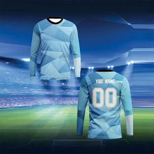 Camisetas de Manga Larga para Hombre de Buena Calidad, Sublimadas, 220 GSM, Cuello Redondo, Poliéster de Secado Rápido, Ecológicas, Personalizables, OEM - Product Image 4