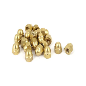 Écrou dôme en laiton robuste pour machines, projets de bricolage et de construction - Product Image 4