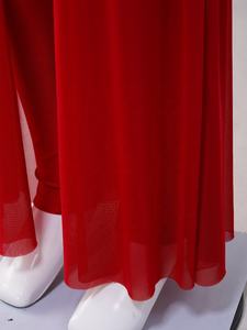 Traje de Baile Latino para Niñas de 6 a 16 Años, Vestido con Falda, Ropa de Baile, para Actuaciones, Fiestas, Competencias, Prácticas en el Escenario - Product Image 5