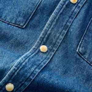 Chemise en jean pour homme de haute qualité, style western, boutons-pression, décontractée, vente en gros - Offre spéciale - Product Image 5