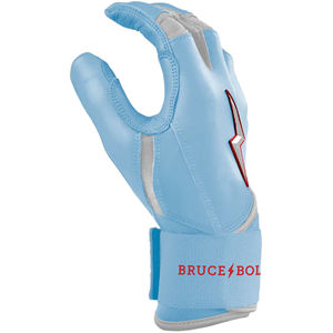 ถุงมือตีเบสบอลรุ่น Ian Happ Signature Series แบบยาว สีฟ้าอ่อน BRUCE BOLT ขายส่ง ถุงมือตีเบสบอลระดับมืออาชีพล่าสุด - Product Image 3