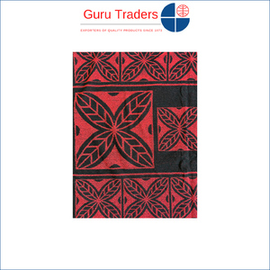 Professionnels dans la vente de serviettes de plage en polycoton de 300-499 GSM, taille 90 cm x 200 cm, personnalisables, avec un design géométrique, fabriquées en Inde - Product Image 2