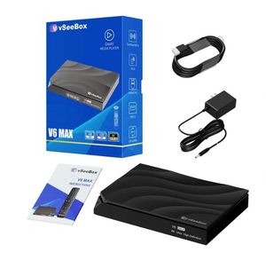 VSeeBox V6 Max 2026, boîte TV Android haut de gamme 8K HDR, WiFi 6, Bluetooth, lecteur multimédia intelligent, commande vocale, IPTV, décodeur - Product Image 4