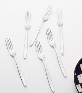 Tenedor de Acero Inoxidable para Uso Doméstico, en Restaurantes, de Grado Alimenticio, Duradero, de 8 Pulgadas, con Logotipo Personalizado - Product Image 4