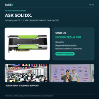 NVIDIA P40 24GB GDDR5 GPU, P40 24GB GDDR5 Server-Beschleuniger, P40 Rechenkarte für KI-Inferenz und Datenverarbeitung
