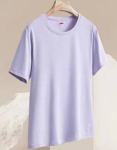 Camisetas de Mujer al por Mayor, Nuevas, a la Moda, Ajustadas, Cuello Redondo, 100% Algodón, Antiarrugas, de Secado Rápido y Compresión - Product Image 2