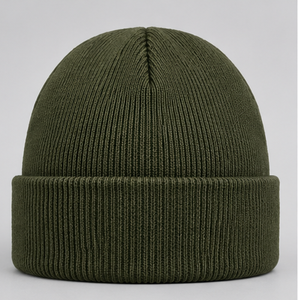 Wholesale Custom Knitted Beanie Caps Winter <b>Warm</b> <b>Hats</b> For Men Women Kids Embroidered Logo Plain Ribbed Cuffed Toques Casual Autu - Product Image 2