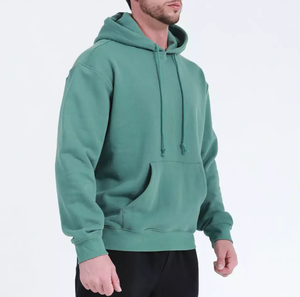 Sweat-shirts à capuche pour hommes, 100% coton, confortables et chauds pour l'hiver, vêtements décontractés, vente en gros, directement de l'usine - Product Image 5