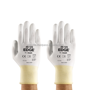 Gants de sécurité résistants aux coupures en vente à chaud avec doublure tricotée sans couture et poignet en tricot élastique, offrant flexibilité et dextérité - Product Image 1