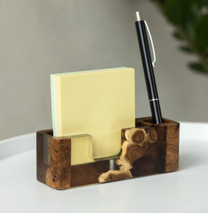 Best Designer Wood Business <b>Card</b> Holder Eco-Friendly Durable Resin <b>Card</b> Holder Handcrafted Business - Product Image 5