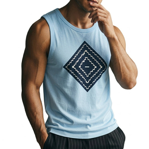 Débardeurs Musclés Sans Manches Tendance pour Hommes à Prix de Gros – Personnalisables avec Motifs Graphiques – Style Streetwear et Tenue de Sport pour Hommes - Product Image 4