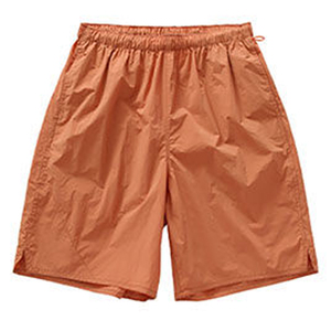 Shorts en nylon à motif uni avec poches zippées, séchage rapide, respirant, écologique, décontracté, pour la gym, l'entraînement, le sport - Product Image 3