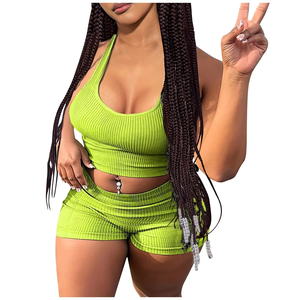 ชุดออกกำลังกายโยคะวิ่งสำหรับผู้หญิงขายส่ง เสื้อกล้ามกระชับสัดส่วน ยืดหยุ่นสูง กางเกงเลกกิ้งยกกระชับสะโพก 7/8 รุ่นใหม่ปี 2026 สำหรับออกกำลังกายในยิม - Product Image 4