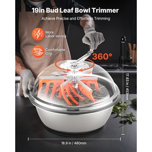 Forbici Affilate in Acciaio Inossidabile per Taglio Idroponico a Umido e a Secco, Trimmer Manuale per Germogli da 19 Pollici - Product Image 2