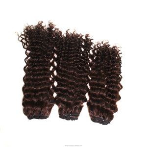 High Quality human hair bundles ocean wave-100% unprocessed virgin hair, soft texture, natural shine, perfect for salon use - Product Image 3