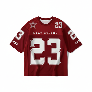 Ropa Deportiva de Fútbol al por Mayor, Últimos Modelos, Talla Grande, de Poliéster, Malla Lisa, Estilo Americano, de Alta Calidad - Product Image 1