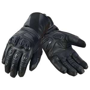 Guantes de Motociclismo de Cuero Genuino para Hombre y Mujer, con Diseño de Logotipo Personalizado, Pantalla Táctil, Antideslizantes, Dedos Completos, para Invierno y Uso Generalizado - Product Image 6