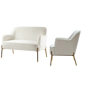 Sillas modernas de lujo, reposabrazos tapizado con respaldo suave para sala de estar, muebles para sala de estar y decoración del hogar - Product Image 6