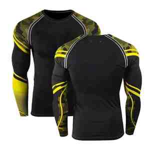 Compression Shirt Kids Men <b>Sun</b> Screen <b>Protection</b> <b>Clothing</b> Custom Logo Printed Women Rash Guard - Product Image 6