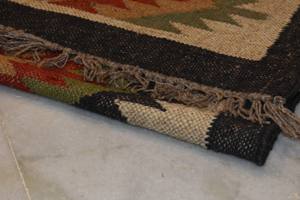 Alfombra de Yute Reversible Tejida a Mano, Alfombra Kilim Plegable de Fibra Natural para Sala de Estar y Hotel a Precio de Mayoreo - Product Image 6