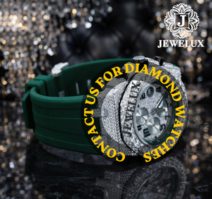 Reloj de Pulsera de Cuarzo Mossinate de Lujo con Diamantes de Goma para Hombre, Elegante, Casual, para Negocios, Bodas, Fiestas, Regalo - Product Image 2